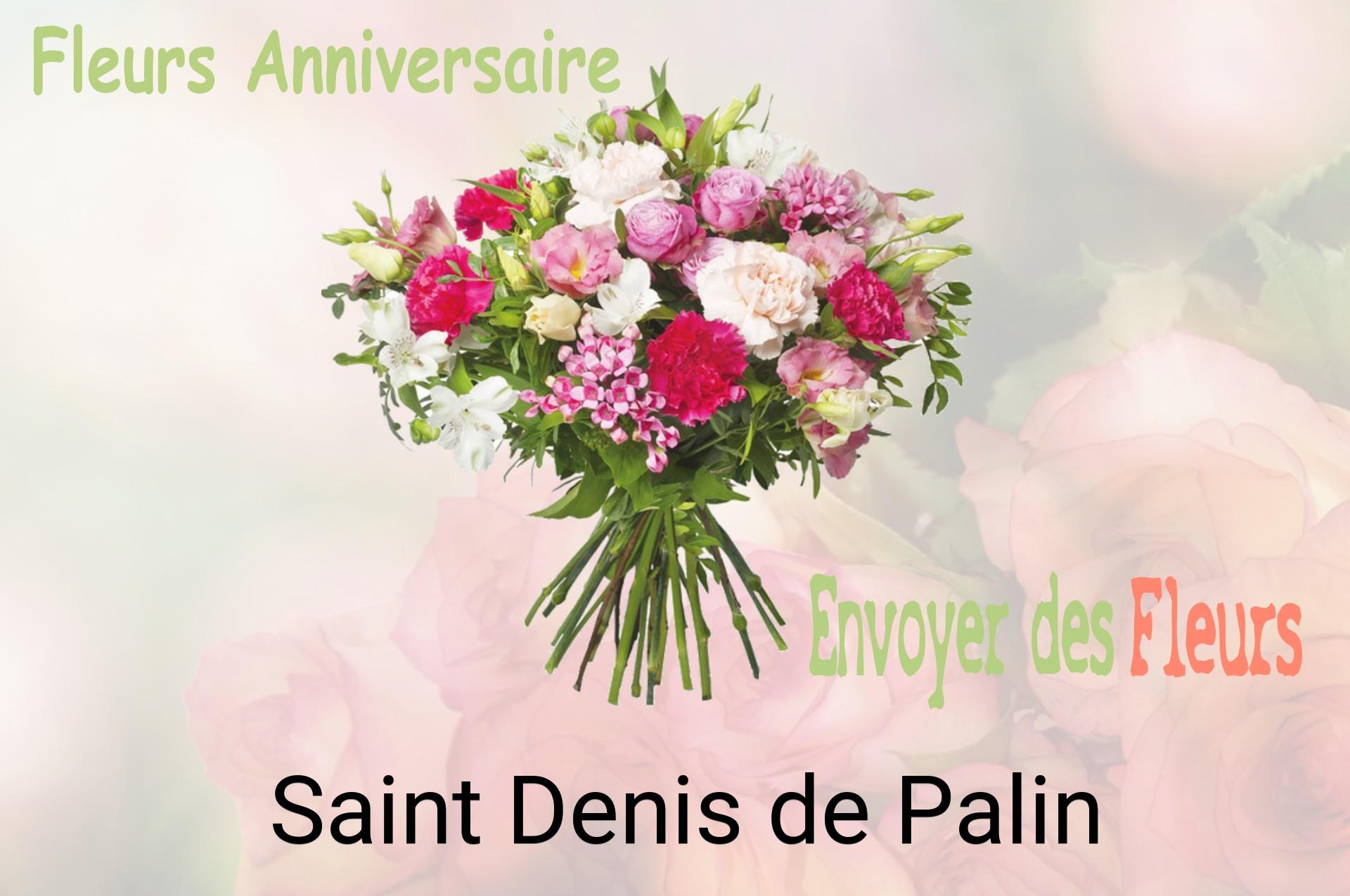 Bouquet de fleurs d’anniversaire livré à Saint-Denis-de-Palin