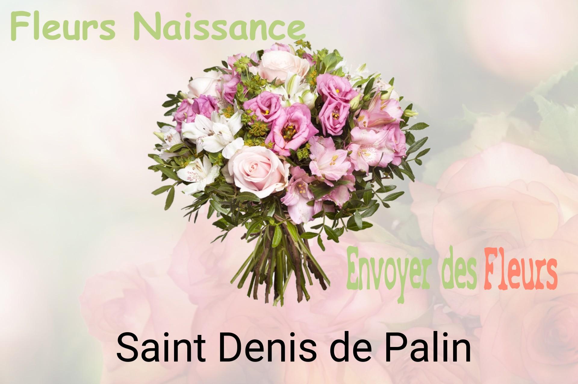 Bouquet de fleurs de naissance livré à Saint-Denis-de-Palin